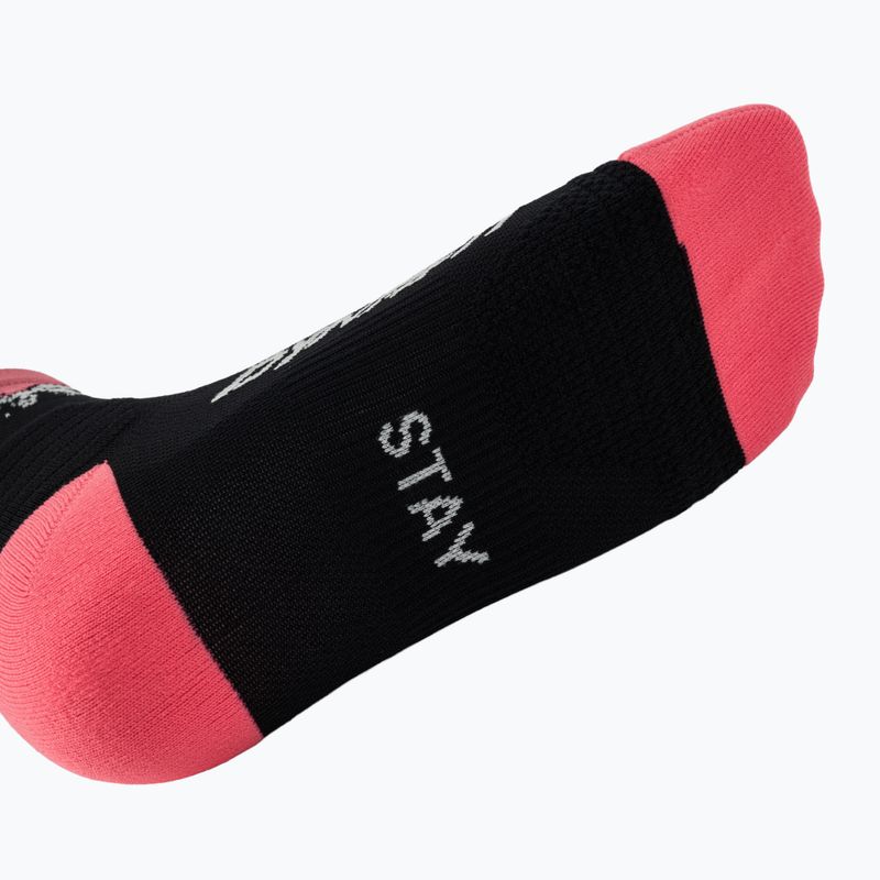 Скиорски чорапи DYNAFIT Traverse Mid black out ultra coral/6a10 5