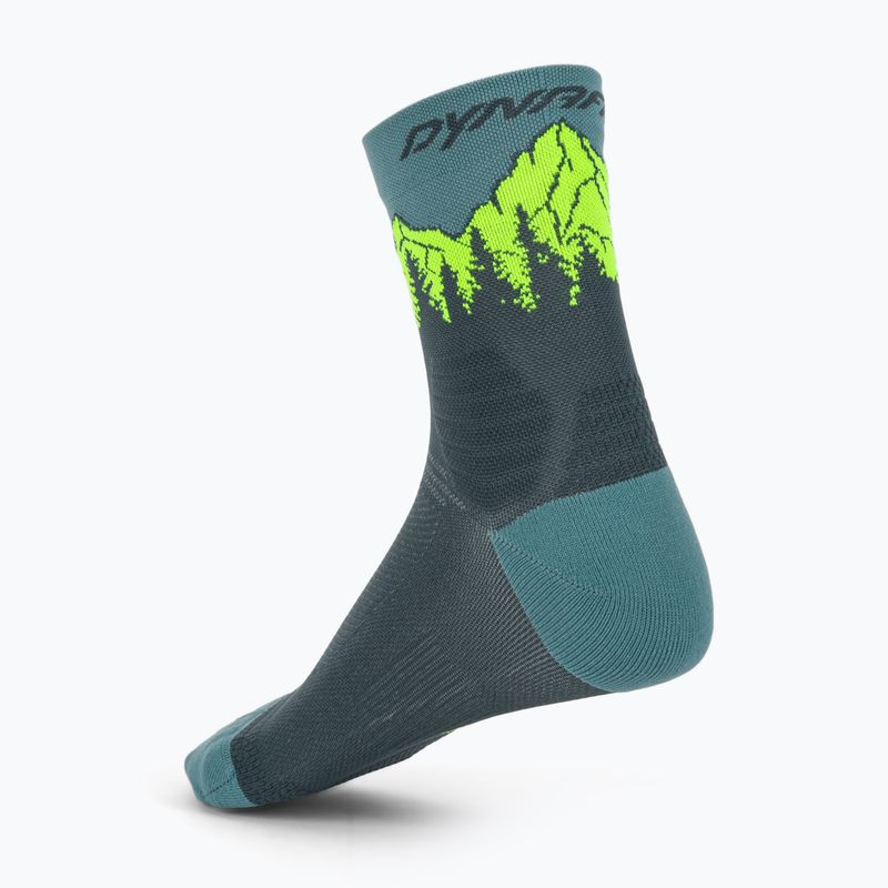 Скиорски чорапи DYNAFIT Traverse Mid cinder ultra yellow/5a30 2