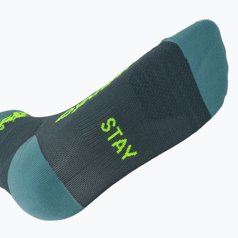Скиорски чорапи DYNAFIT Traverse Mid cinder ultra yellow/5a30 5