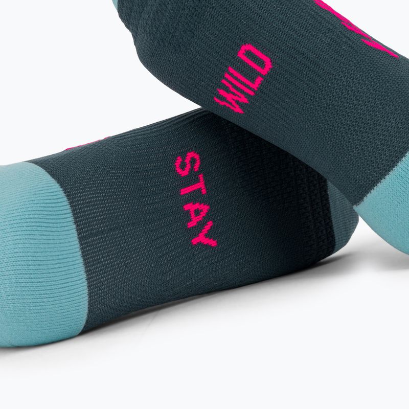 Скиорски чорапи DYNAFIT Traverse Mid cinder pink glo/6070 6