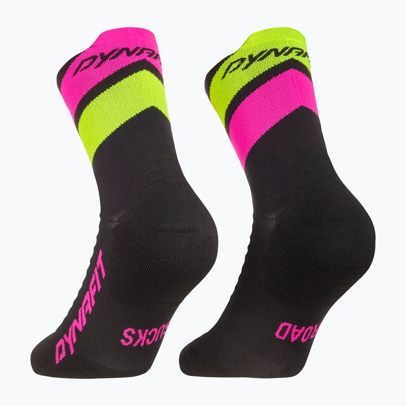 Чорапи DYNAFIT Ultra Mid black out pink glo/6070 6