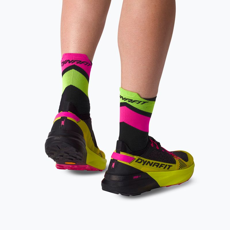 Чорапи DYNAFIT Ultra Mid black out pink glo/6070 8
