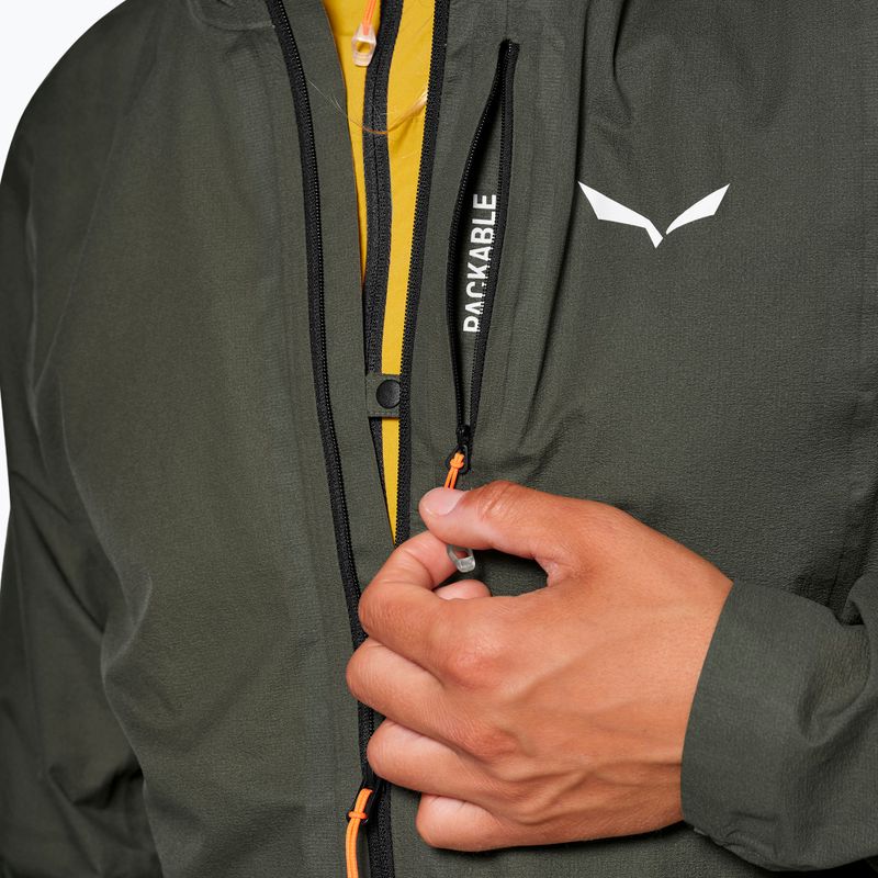 Мъжко водоустойчиво яке Salewa Pedroc 2 PTX 2.5 Light faded green 4