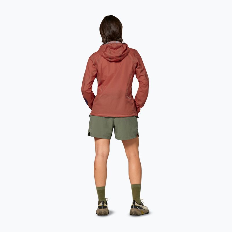 Дамско водоустойчиво яке Salewa Pedroc 2 PTX 2.5 Light etruscan red 3