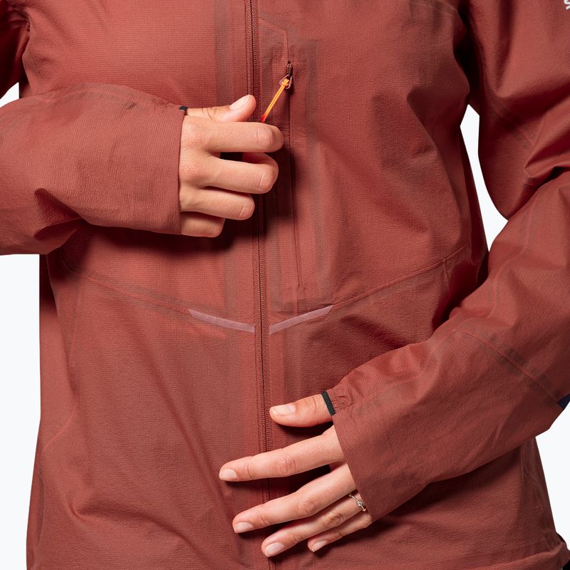 Дамско водоустойчиво яке Salewa Pedroc 2 PTX 2.5 Light etruscan red 4