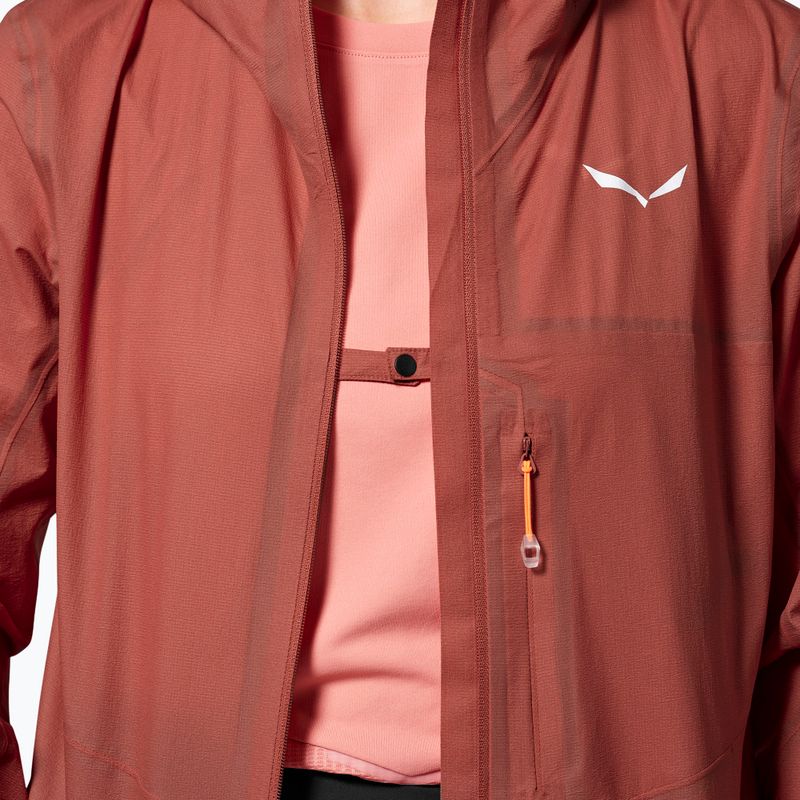 Дамско водоустойчиво яке Salewa Pedroc 2 PTX 2.5 Light etruscan red 7