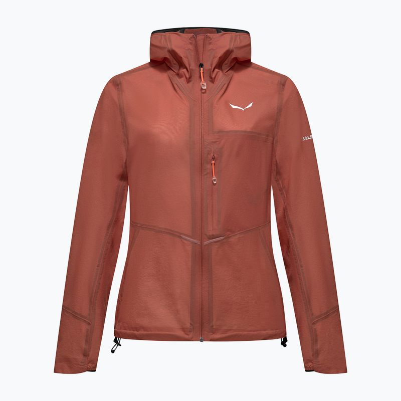 Дамско водоустойчиво яке Salewa Pedroc 2 PTX 2.5 Light etruscan red 9