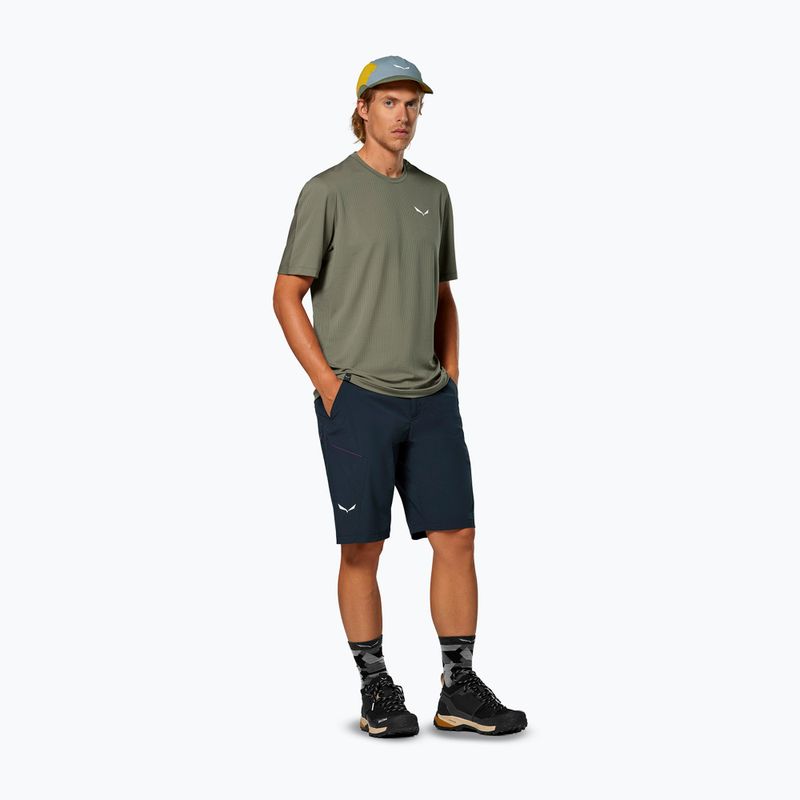 Мъжка тениска Salewa Pedroc Dry Light faded green 2