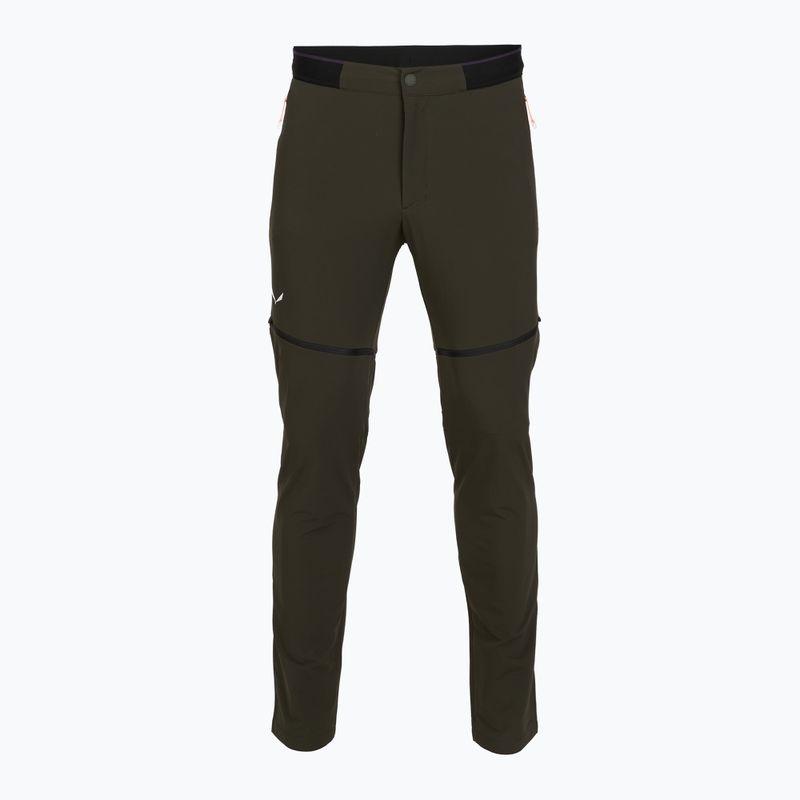 Мъжки панталони за трекинг Salewa Pedroc 3 DST 2IN1 dark olive