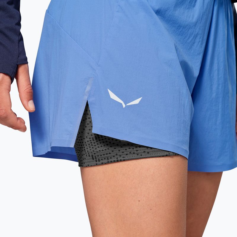 Дамски шорти за трекинг Salewa Pedroc DST 2IN1 morning blue int/0870 4