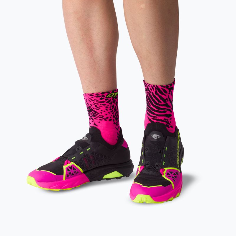 Чорапи DYNAFIT Run Wild Mid pink glo/0910 5
