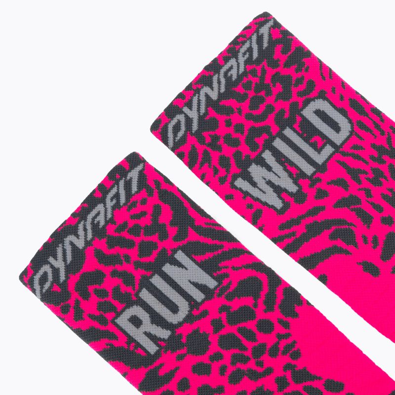 Чорапи DYNAFIT Run Wild Crew pink glo 3