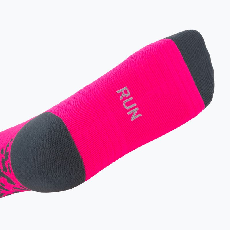 Чорапи DYNAFIT Run Wild Crew pink glo 4