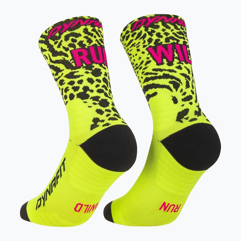 Чорапи DYNAFIT Run Wild Crew ultra yellow 5