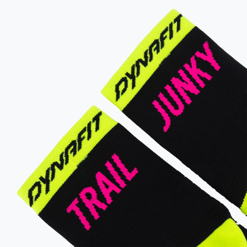 Чорапи DYNAFIT Trail Mid black out ultra yellow/5A30 3