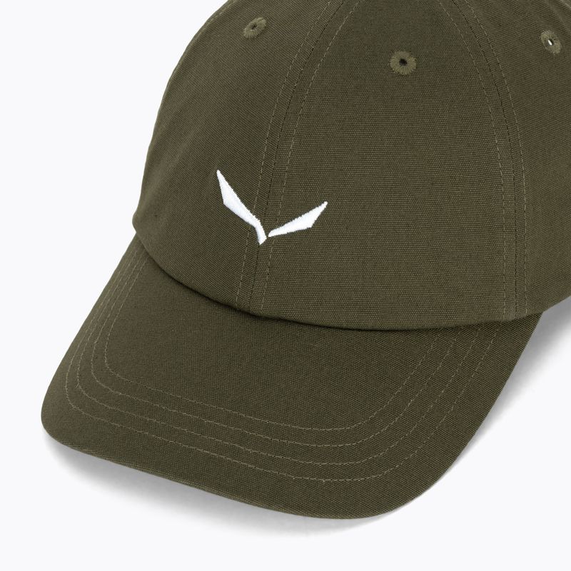 Шапка с козирка Salewa Eagle Logo dark olive 3