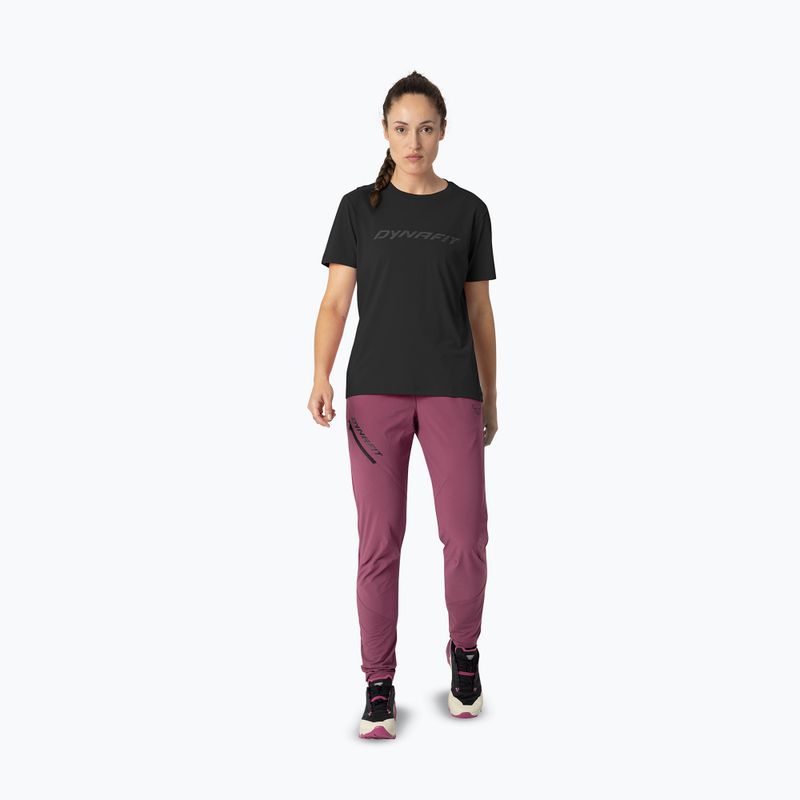 Дамска тениска за трекинг DYNAFIT Traverse black out 2