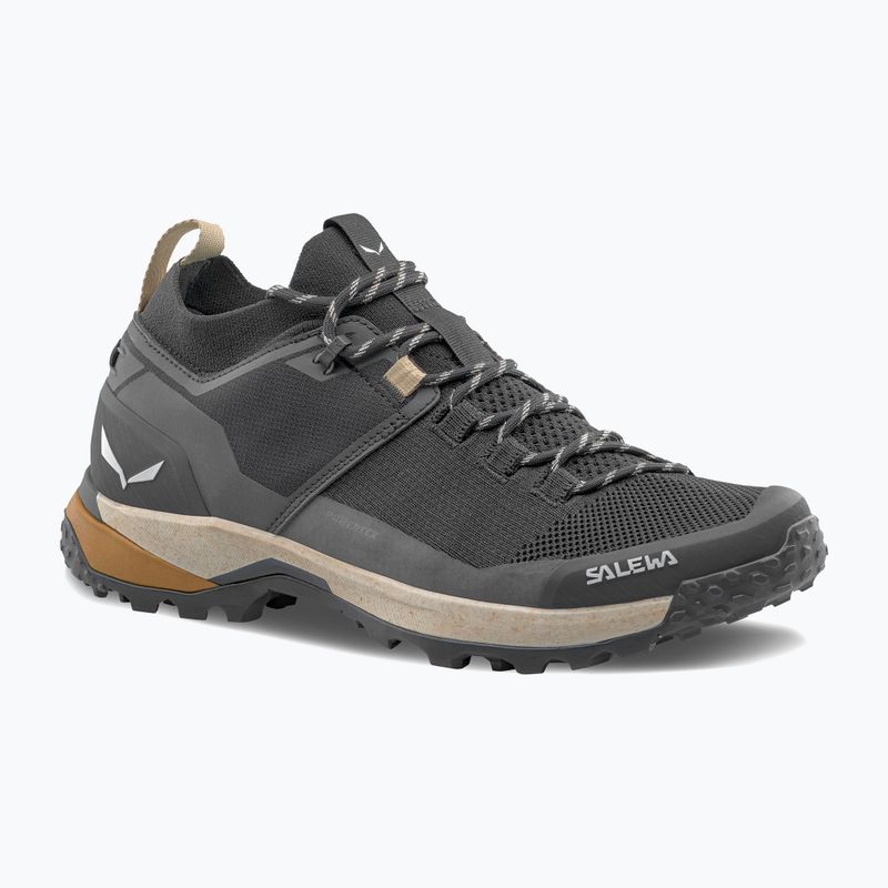 Мъжки ботуши за трекинг Salewa Puez 2 Knit Powertex black/black