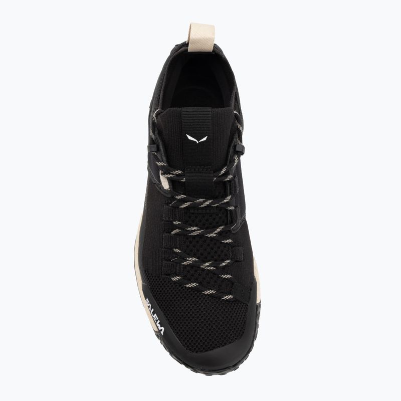 Дамски обувки за трекинг Salewa Puez 2 Knit Powertex black/black 5