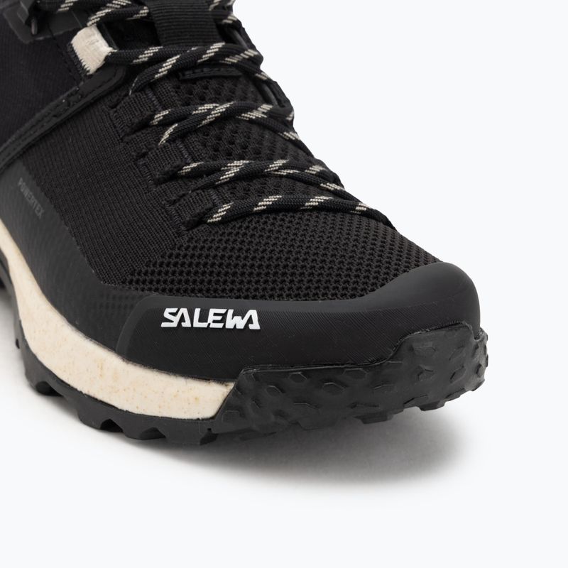 Дамски обувки за трекинг Salewa Puez 2 Knit Powertex black/black 7