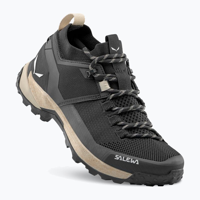 Дамски обувки за трекинг Salewa Puez 2 Knit Powertex black/black 10