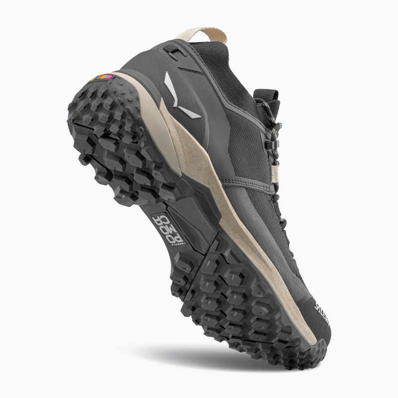 Дамски обувки за трекинг Salewa Puez 2 Knit Powertex black/black 11