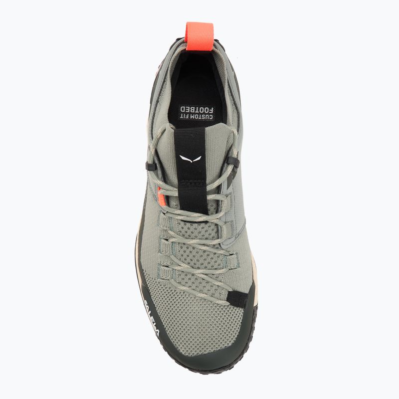 Дамски обувки за трекинг Salewa Puez 2 Knit Powertex shadow/dark olive 5