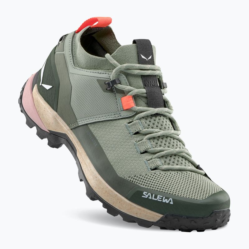 Дамски обувки за трекинг Salewa Puez 2 Knit Powertex shadow/dark olive 10