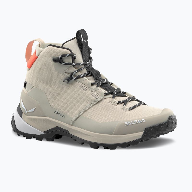 Дамски обувки за трекинг Salewa Puez 2 Mid Ptx oatmeal/oatmeal