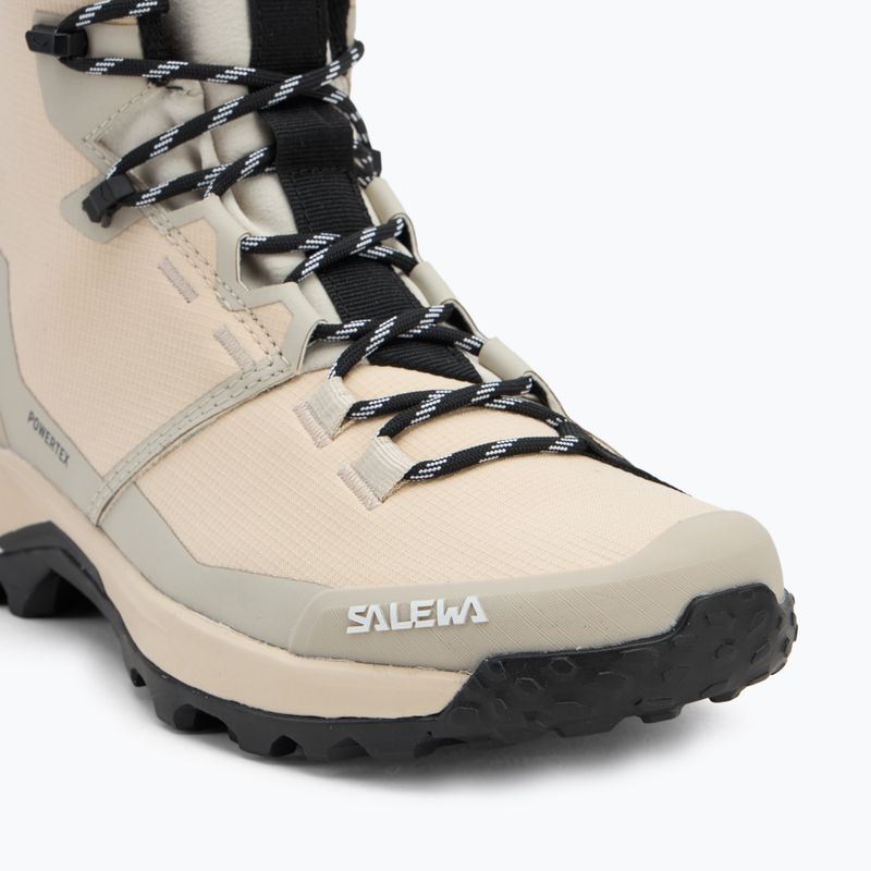 Дамски обувки за трекинг Salewa Puez 2 Mid Ptx oatmeal/oatmeal 7