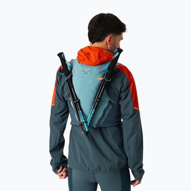 Жилетка за бягане DYNAFIT Alpine 8 Vest smoke blue/cinder 7