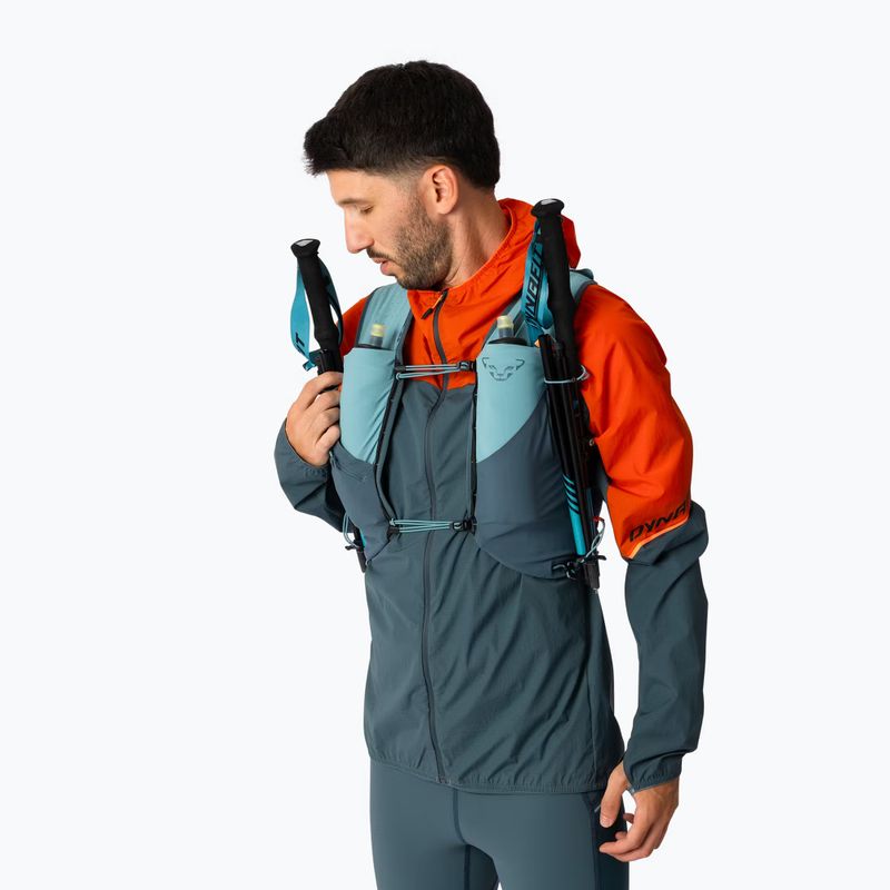 Жилетка за бягане DYNAFIT Alpine 15 Vest smoke blue/cinder 2