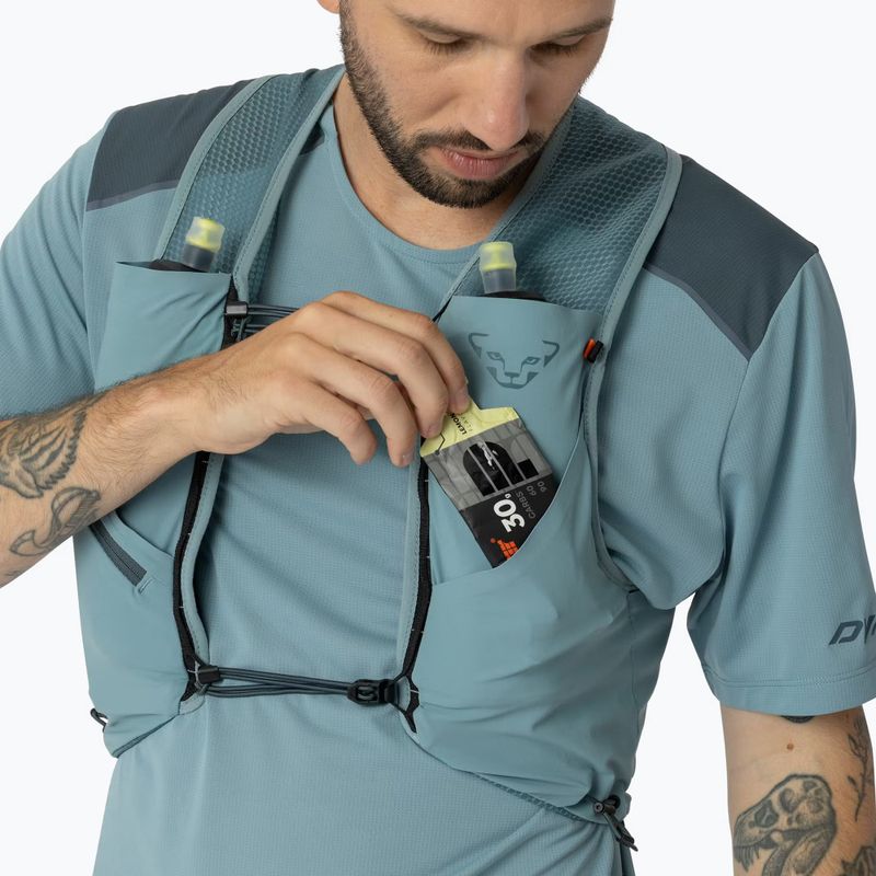 Жилетка за бягане DYNAFIT Sky 4 Vest smoke blue/cinder 7