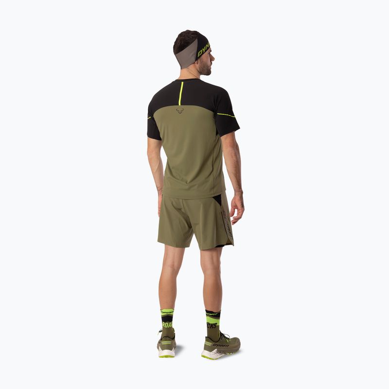 Мъжка тениска за бягане DYNAFIT Alpine Pro military green/0910 3