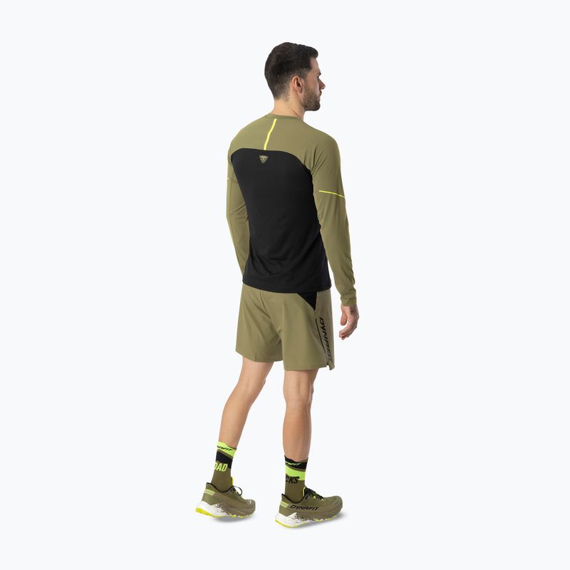 Мъжка блуза за бягане с дълъг ръкав DYNAFIT Alpine Pro military green/0910 3