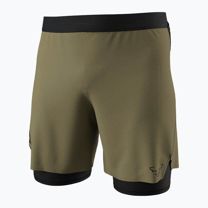 Мъжки шорти за бягане DYNAFIT Alpine Pro 2IN1 military green 8