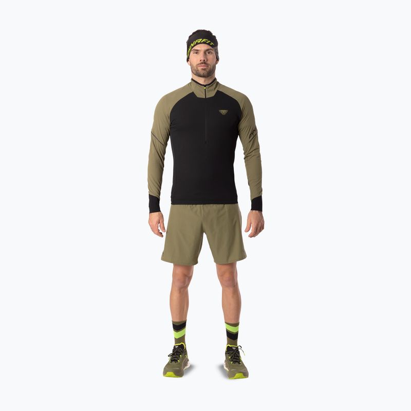 Мъжки суитшърт за бягане Dynafit Alpine LS 1/2 Zip Tee military green/0910 2