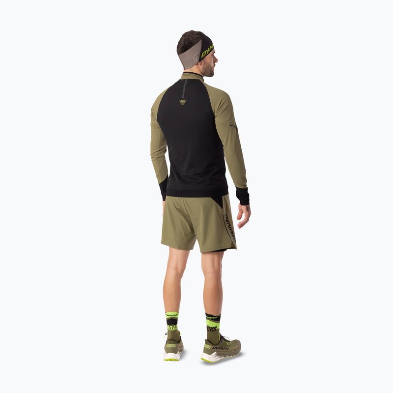 Мъжки суитшърт за бягане Dynafit Alpine LS 1/2 Zip Tee military green/0910 3