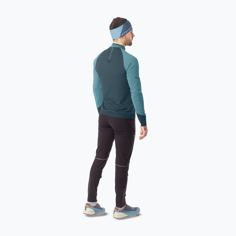 Мъжки суитшърт за бягане Dynafit Alpine LS 1/2 Zip Tee smoke blue/0720/3162 3
