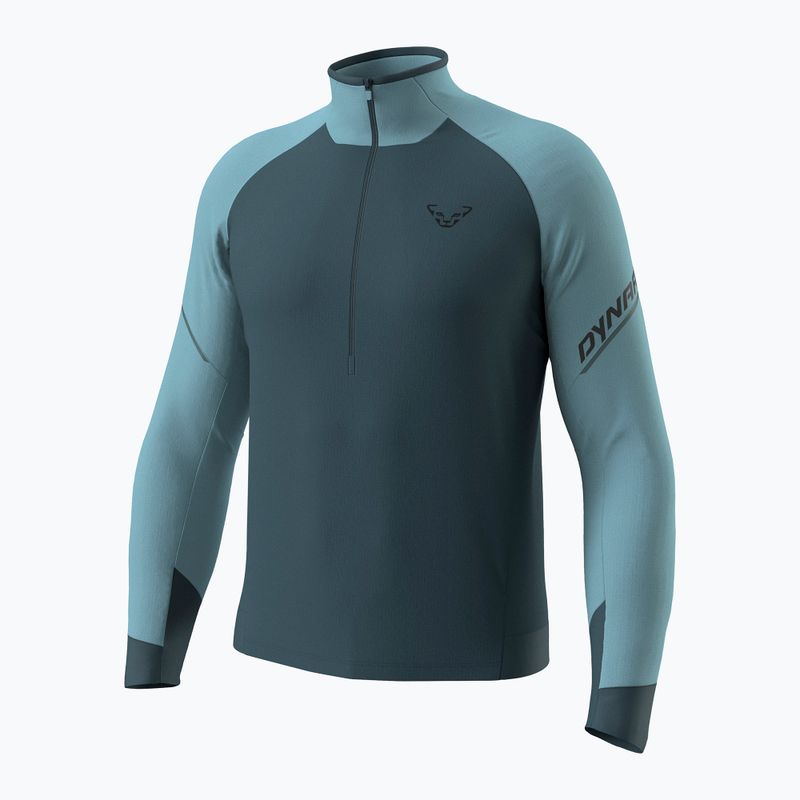Мъжки суитшърт за бягане Dynafit Alpine LS 1/2 Zip Tee smoke blue/0720/3162 4