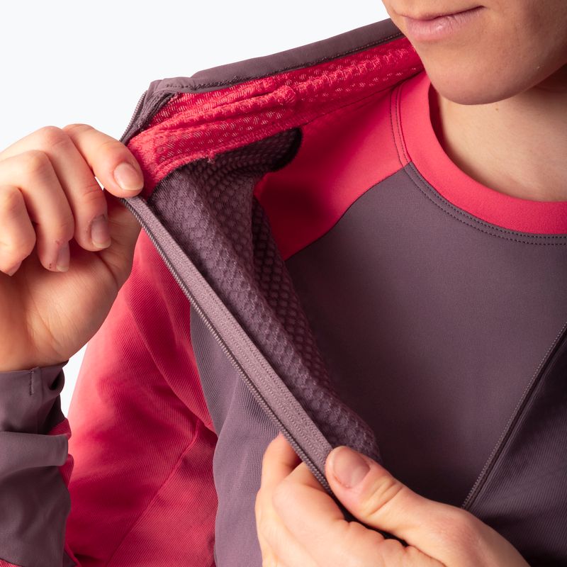 Дамски суитшърт за бягане Dynafit Alpine LS 1/2 Zip Tee cabana/6A90 5