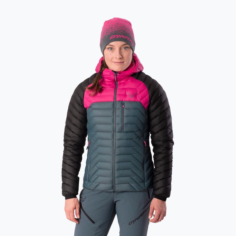 Дамско яке за скитуринг DYNAFIT Radical RDS Down Hooded Jacket black out/6550/0720