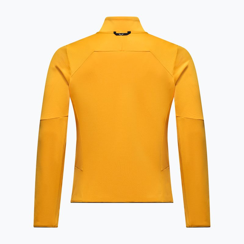 Мъжки поларен суитшърт Salewa Ortles Fleece Full Zip Gold 2