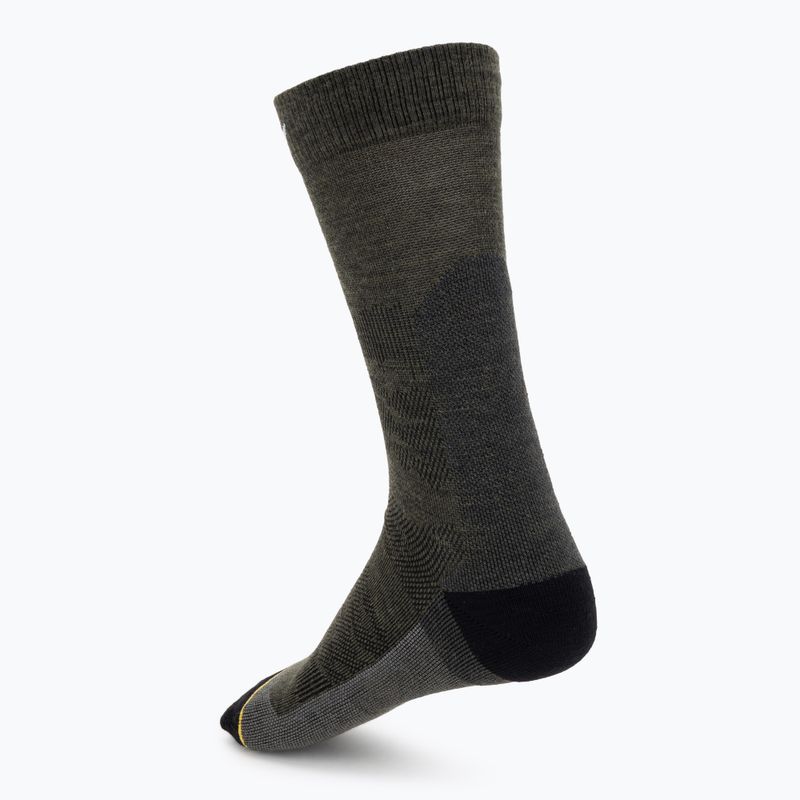 Мъжки чорапи Salewa Ortles AM Crew dark olive 2