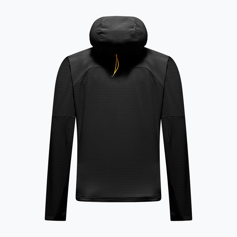 Мъжки поларен суитшърт Salewa Ortles Fleece Pro Hooded Black Out 2