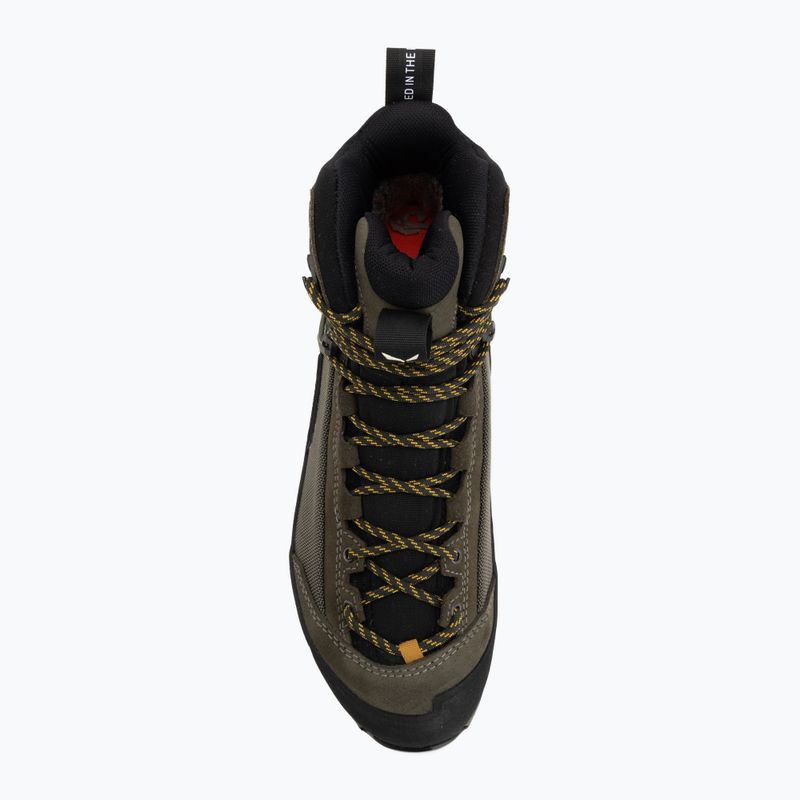 Мъжки високопланински обувки Salewa MTN Trainer 3 Tech Mid GTX в цвят избледняло зелено/нощна гора 5