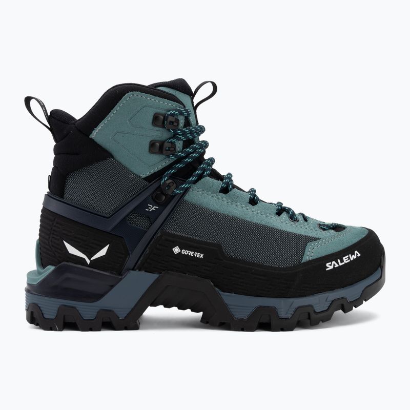 Дамски високопланински обувки Salewa MTN Trainer 3 Tech Mid GTX willow/orion blue 2