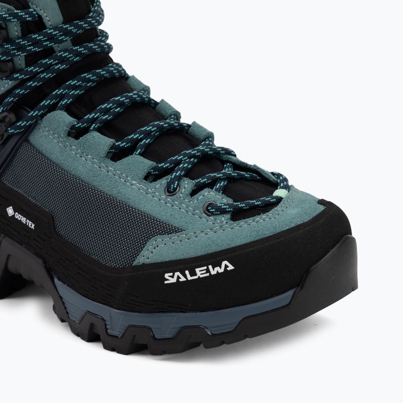 Дамски високопланински обувки Salewa MTN Trainer 3 Tech Mid GTX willow/orion blue 7