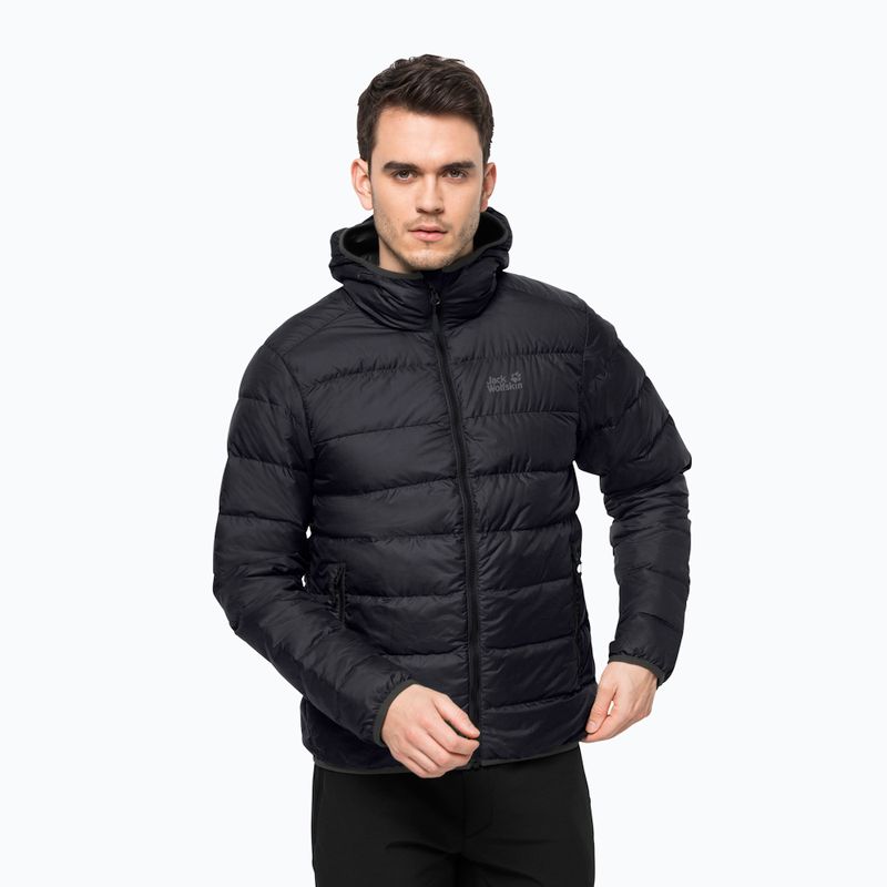 Мъжко пухено яке Jack Wolfskin Helium black 1200573_6000