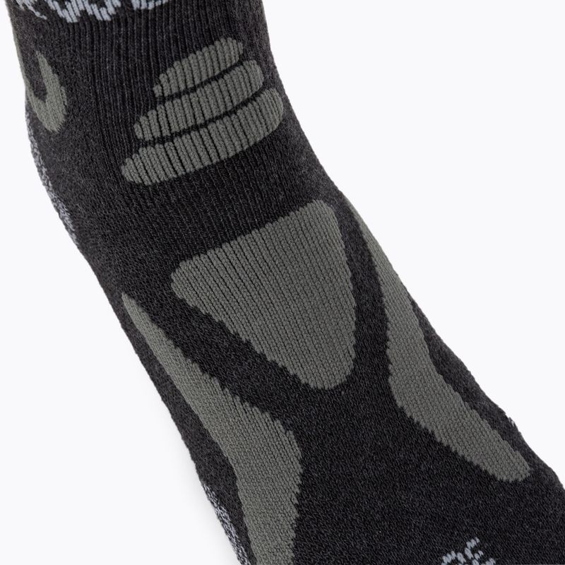 Трекинг чорапи Jack Wolfskin Hiking Pro Low Cut сиви 1904092_6320 3